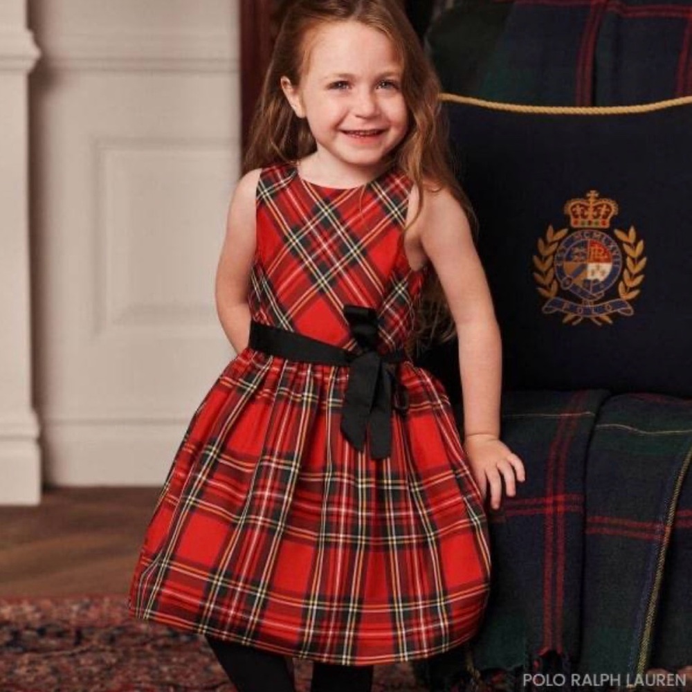 Ralph Lauren Tartan Plaid Dress